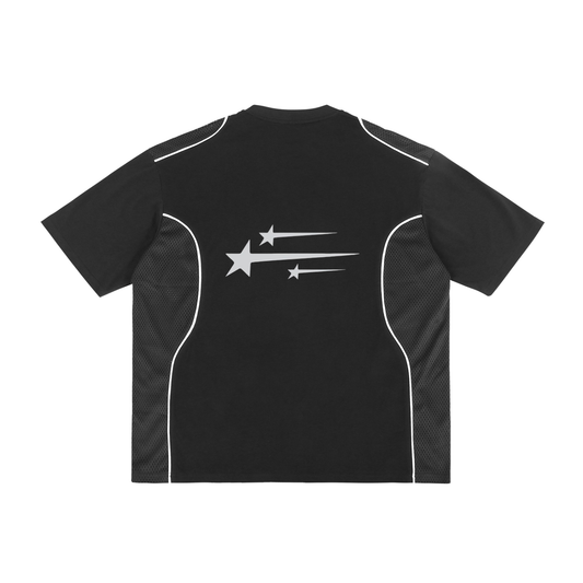 Contrast Piped Panel T-Shirt